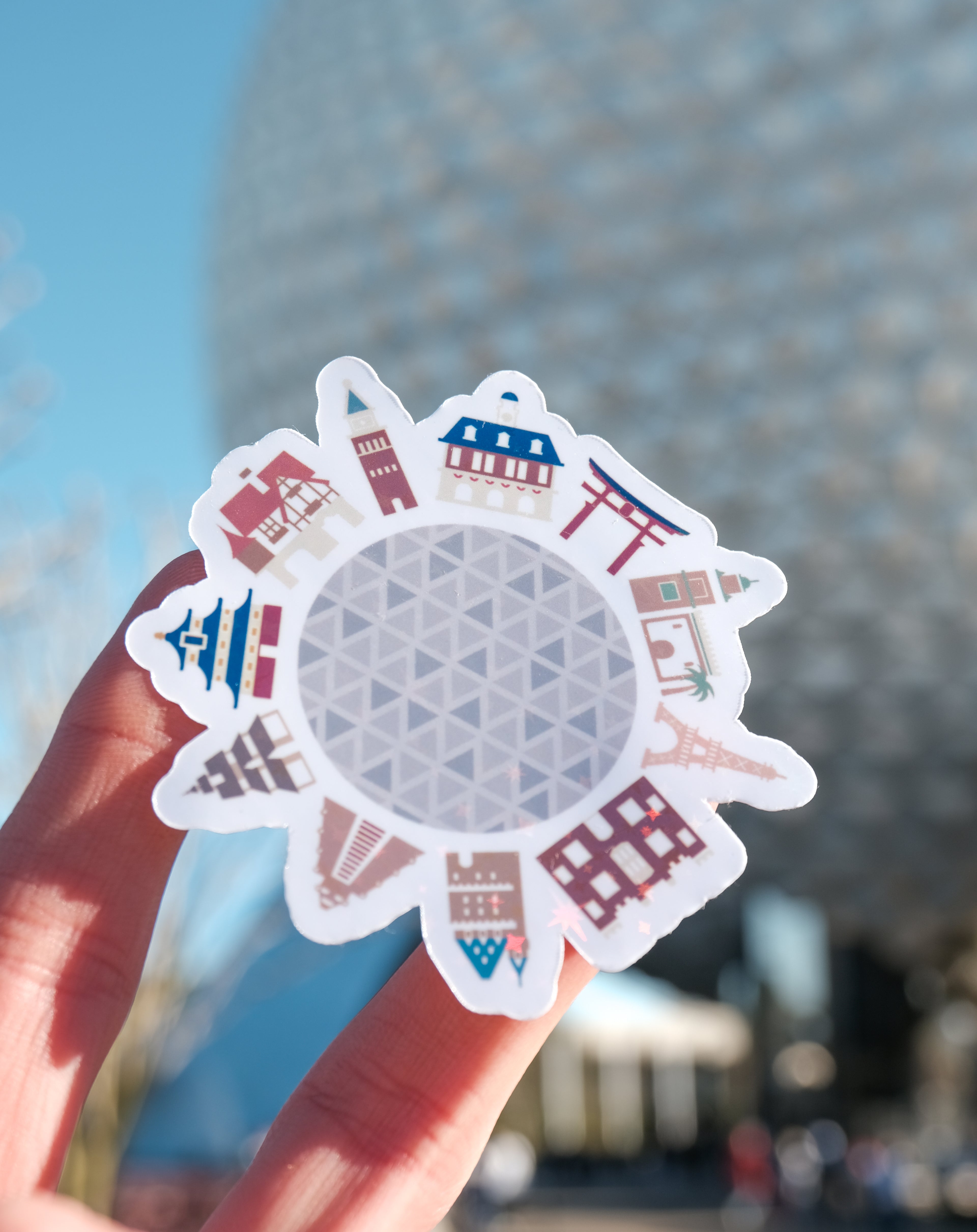 Epcot, World Showcase Stickers