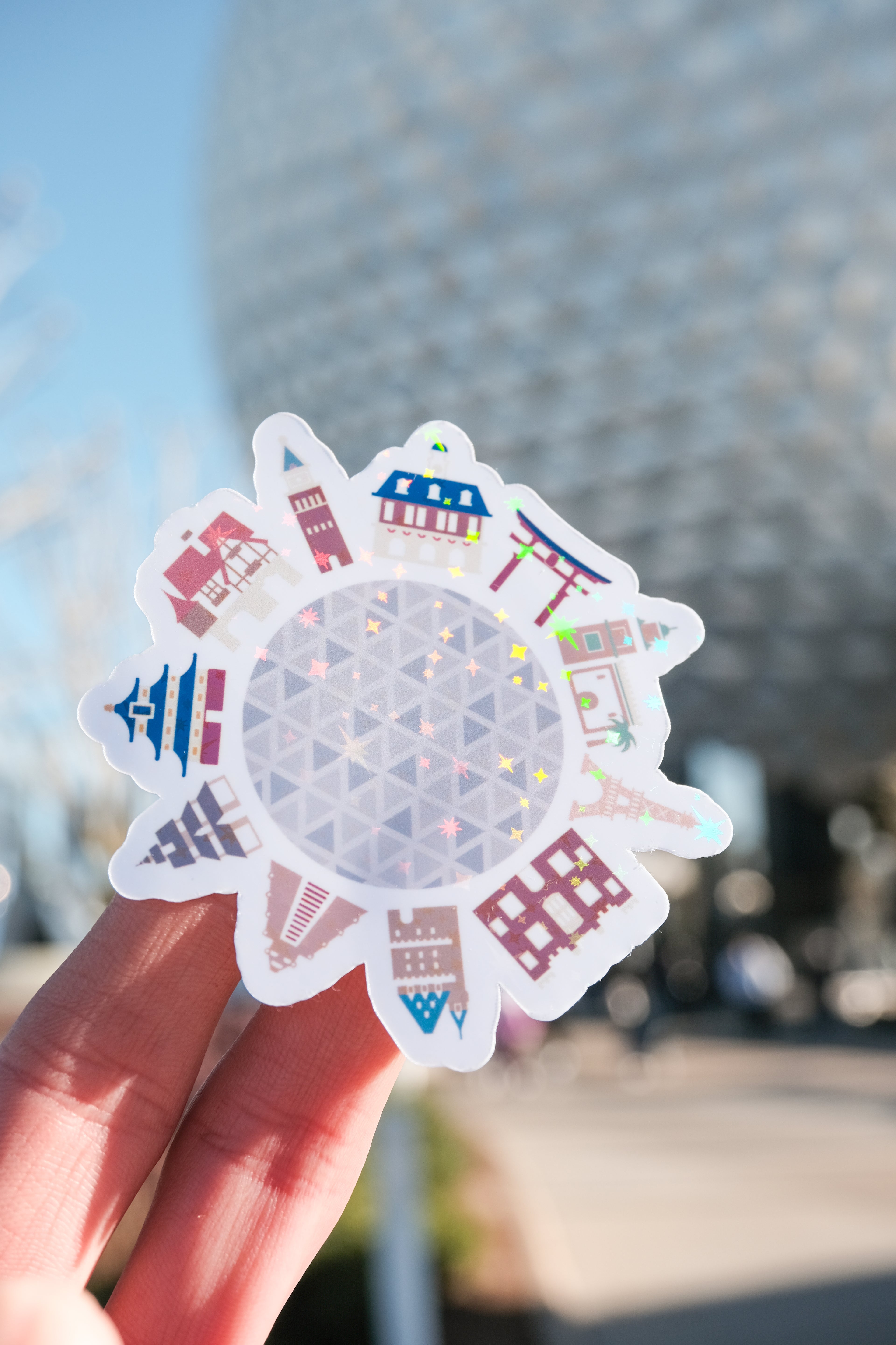 Epcot, World Showcase Stickers